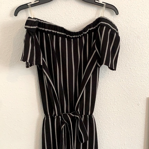 Black and White Romper - Picture 2 of 3